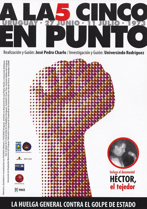 A las Cinco en Punto постер