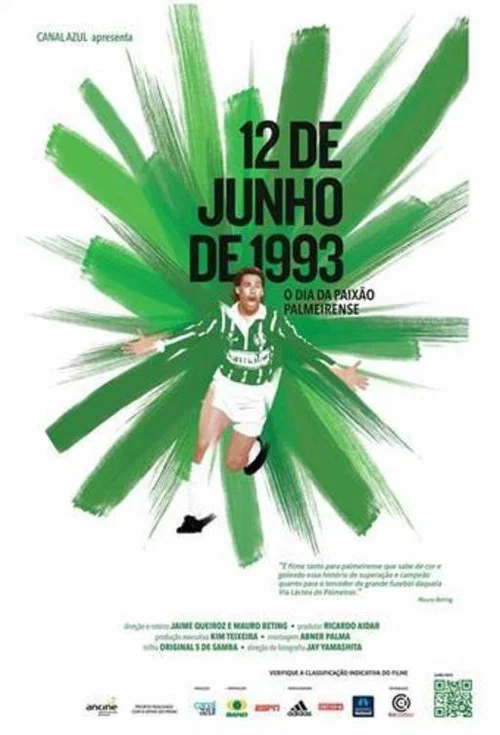 12 de Junho de 1993: O Dia da Paixão Palmeirense постер
