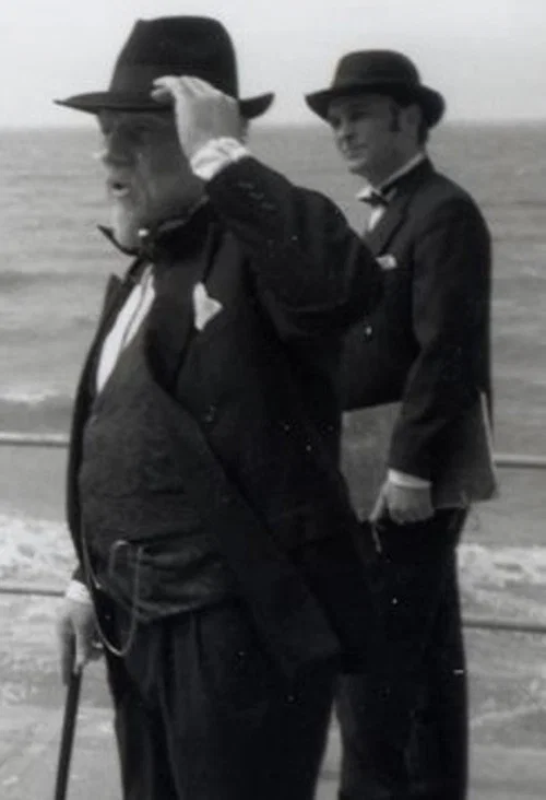 James Ensor in Oostende, ca. 1920 постер
