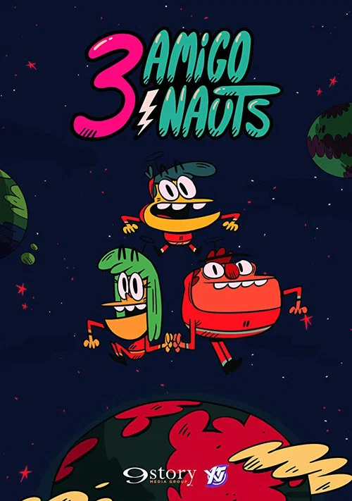 3 Amigonauts постер