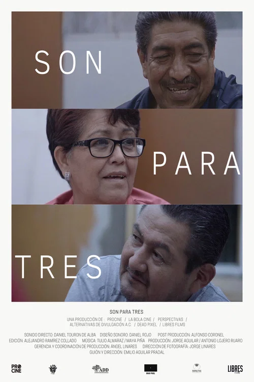 Son para tres постер