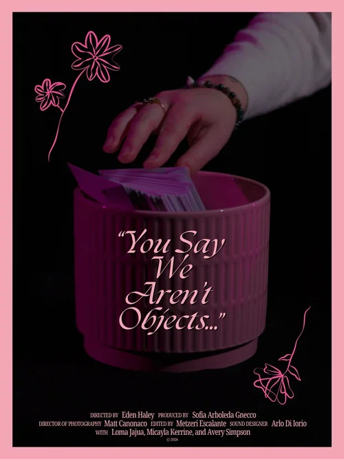 You Say We Aren't Objects... постер