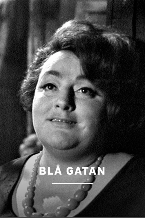 Blå gatan постер