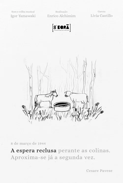 A espera reclusa perante as colinas постер