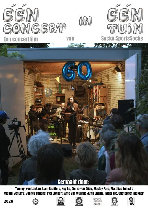 Één concert in één tuin. постер