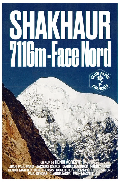 Shakhaur 7116m, Face Nord постер