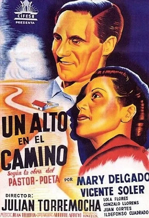 Un alto en el camino постер