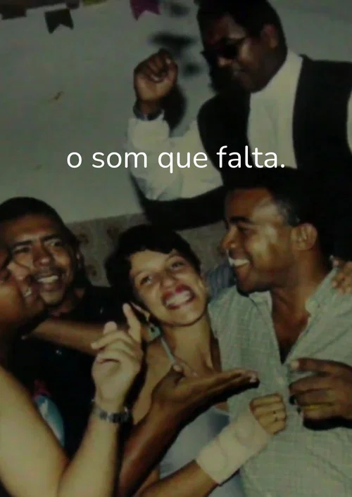 o som que falta постер