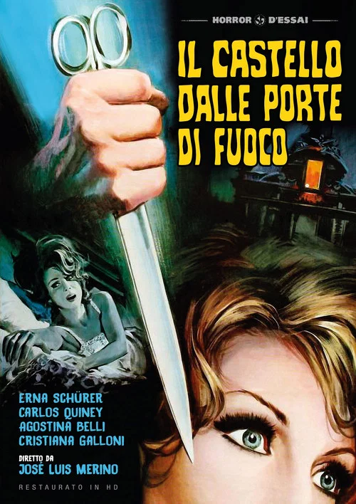 Il castello dalle porte di fuoco постер