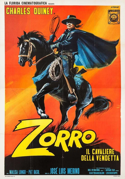 Zorro il cavaliere della vendetta постер