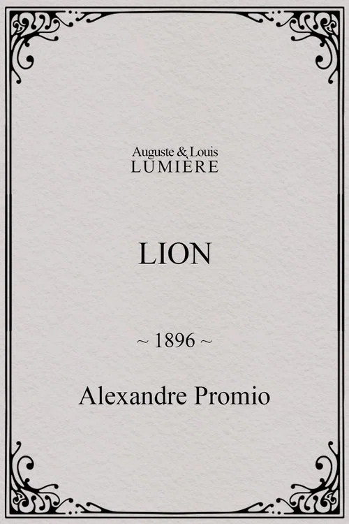 Lion постер