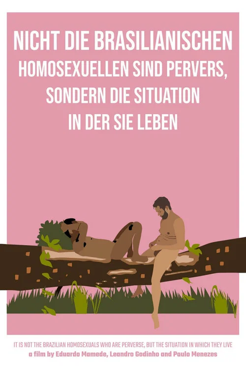 Nicht die brasilianischen Homosexuellen sind pervers, sondern die Situation in der sie leben постер