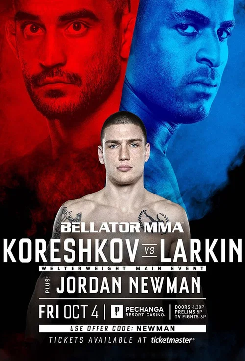 Bellator 229: Koreshkov vs. Larkin постер