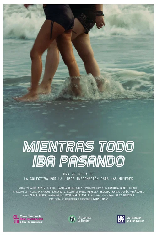 Mientras todo iba pasando постер