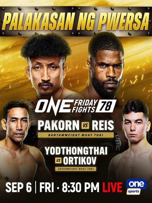 ONE Friday Fights 78: Pakorn vs. Reis постер