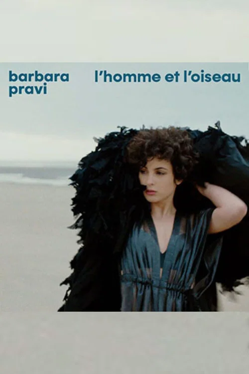 Voilà, le jour se lève sur l'homme et l'oiseau постер