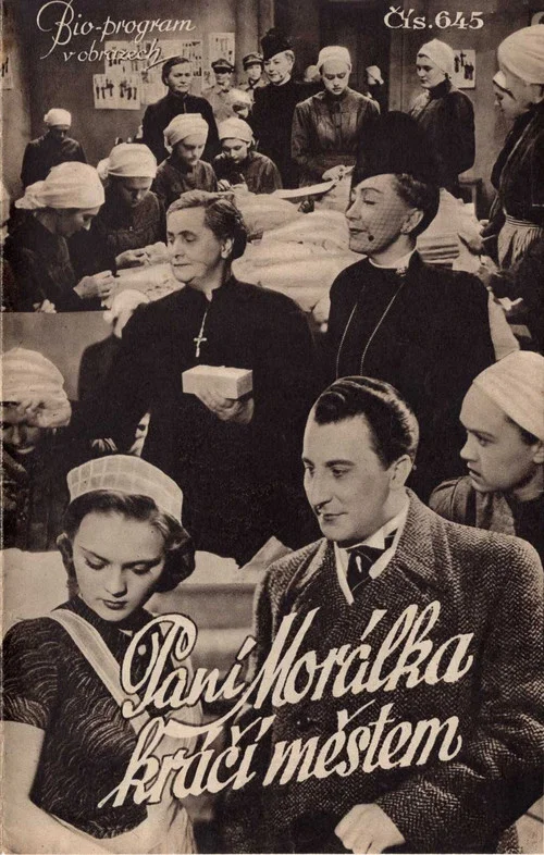 Paní Morálka kráčí městem постер