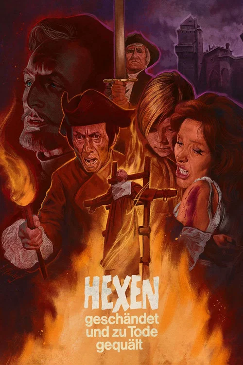 Hexen geschändet und zu Tode gequält постер
