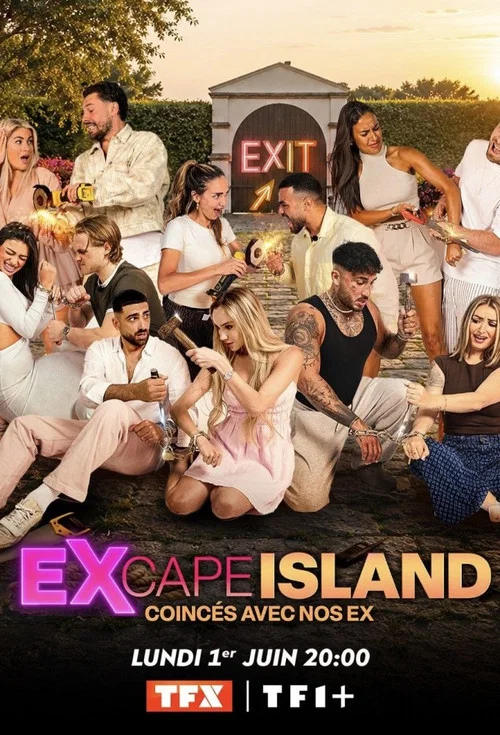 Excape Island : coincés avec nos ex постер