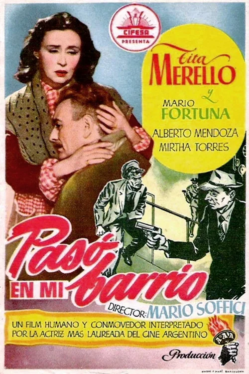 Pasó en mi barrio постер
