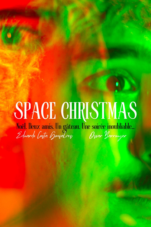 Space Christmas постер