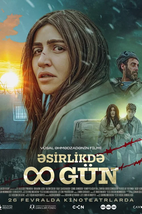 Əsirlikdə 8 gün постер