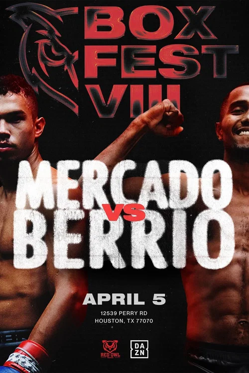 Ernesto Mercado vs. Deiner Berrio постер