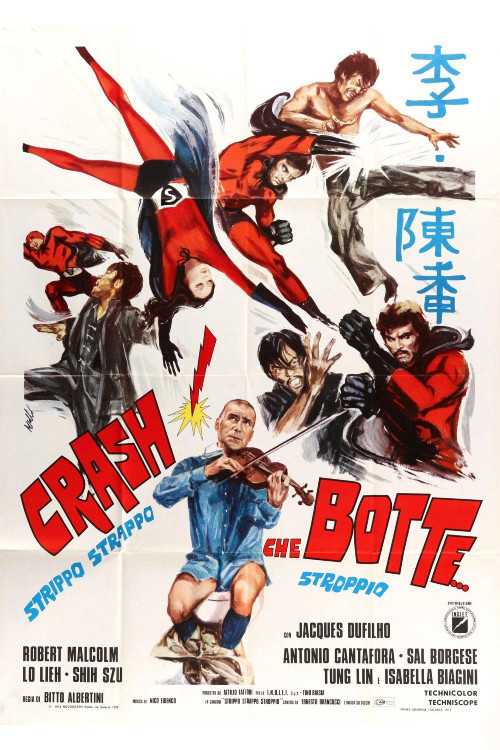 Crash! Che botte... strippo strappo stroppio постер