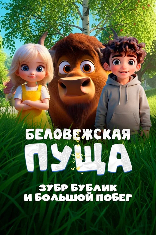 Беловежская пуща. Зубр Бублик и большой побег постер