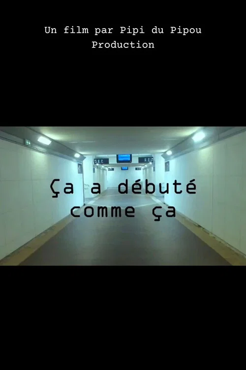 Ça a débuté comme ça постер