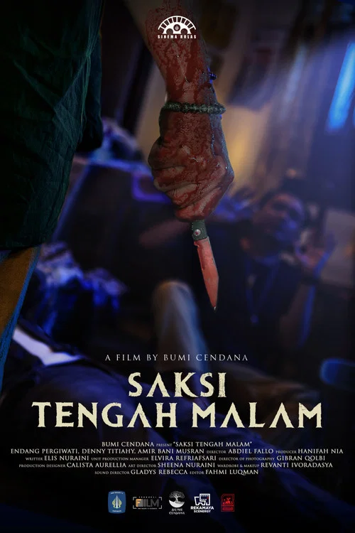 Saksi Tengah Malam постер