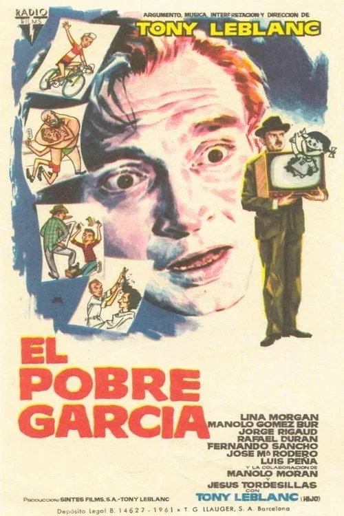 El pobre García постер