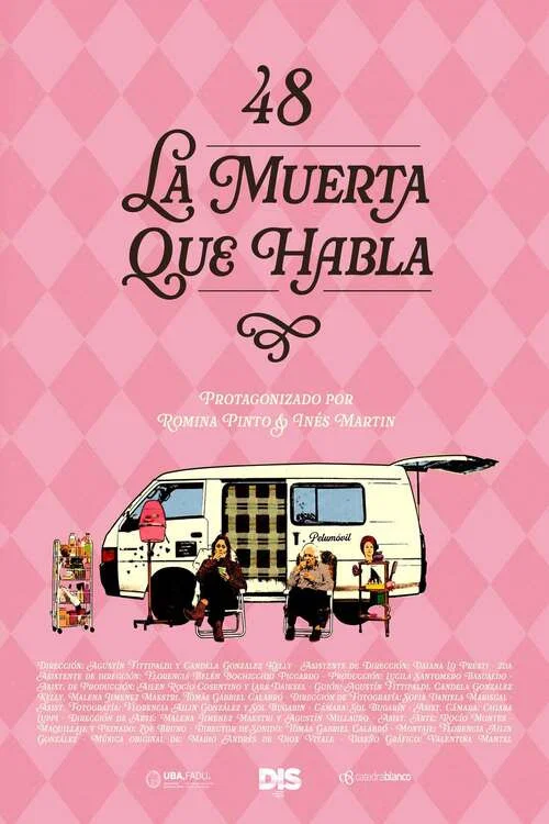 48 - La muerta que habla постер