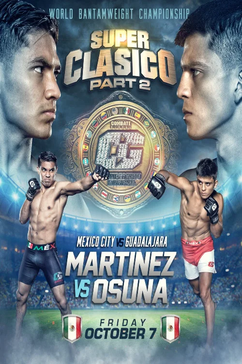 Combate Global 55: Súper Clásico Part II постер