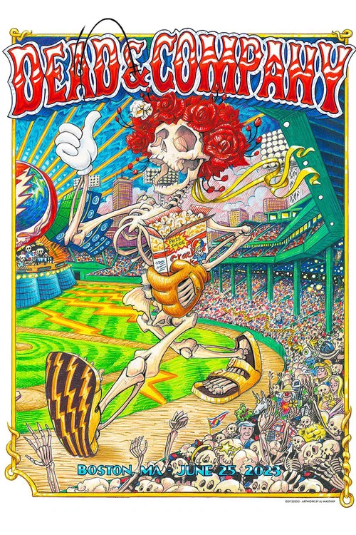 Dead & Company: 2023-06-25 Fenway Park, Boston, MA, USA постер