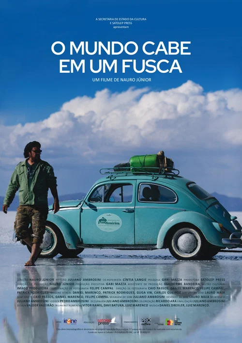 O mundo cabe em um Fusca постер