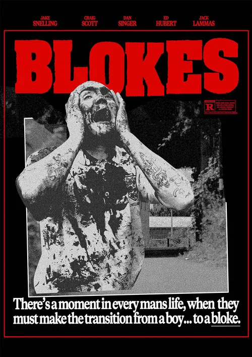 Blokes постер