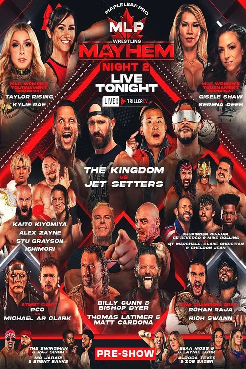 Maple Leaf Pro Wrestling - Mayhem Night 2 постер