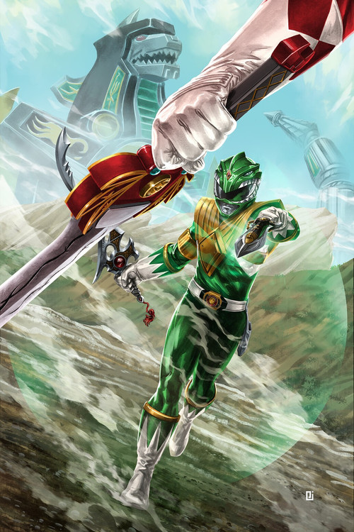 Power Rangers Green With Evil постер