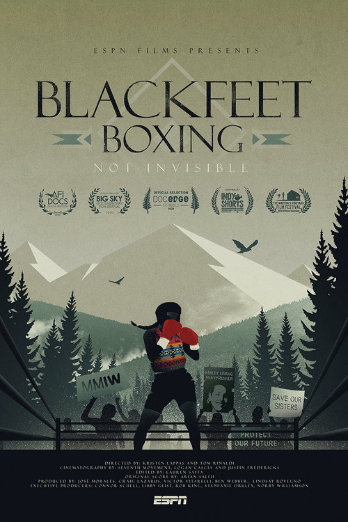 Blackfeet Boxing: Not Invisible постер