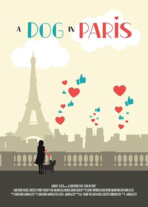 A Dog in Paris постер