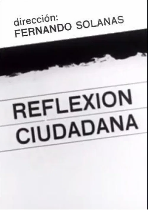 Reflexión ciudadana постер