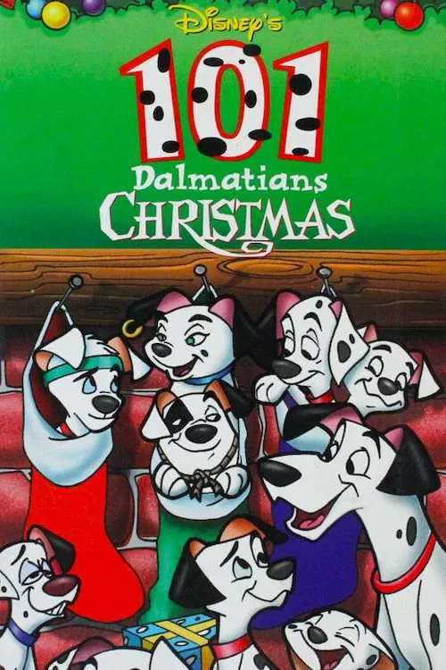 101 Dalmatians Christmas постер