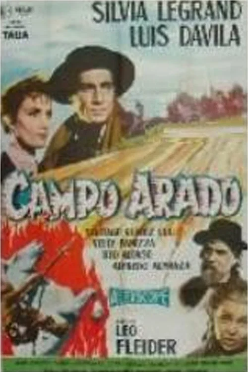 Campo arado постер