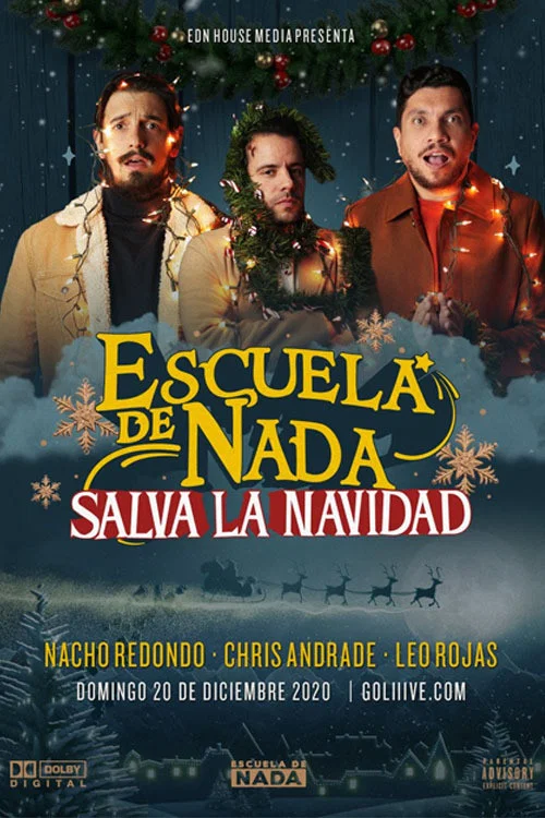 Escuela de Nada Salva la Navidad постер
