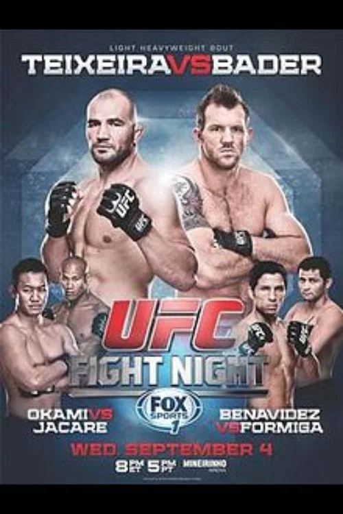 UFC Fight Night 28: Teixeira vs. Bader постер