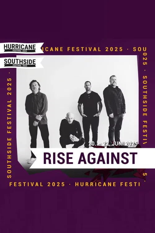 Rise Against - Southside Festival 2025 постер