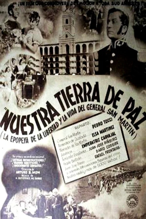 Nuestra tierra de paz постер