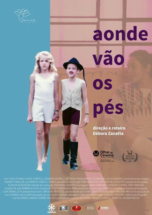 Aonde Vão os Pés постер