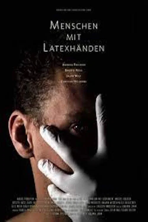 Menschen mit Latexhänden постер